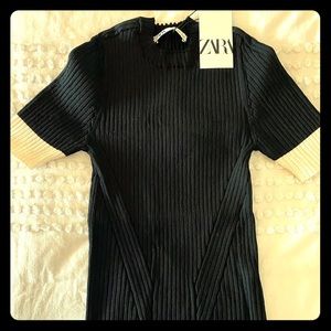 Zara never worn black top